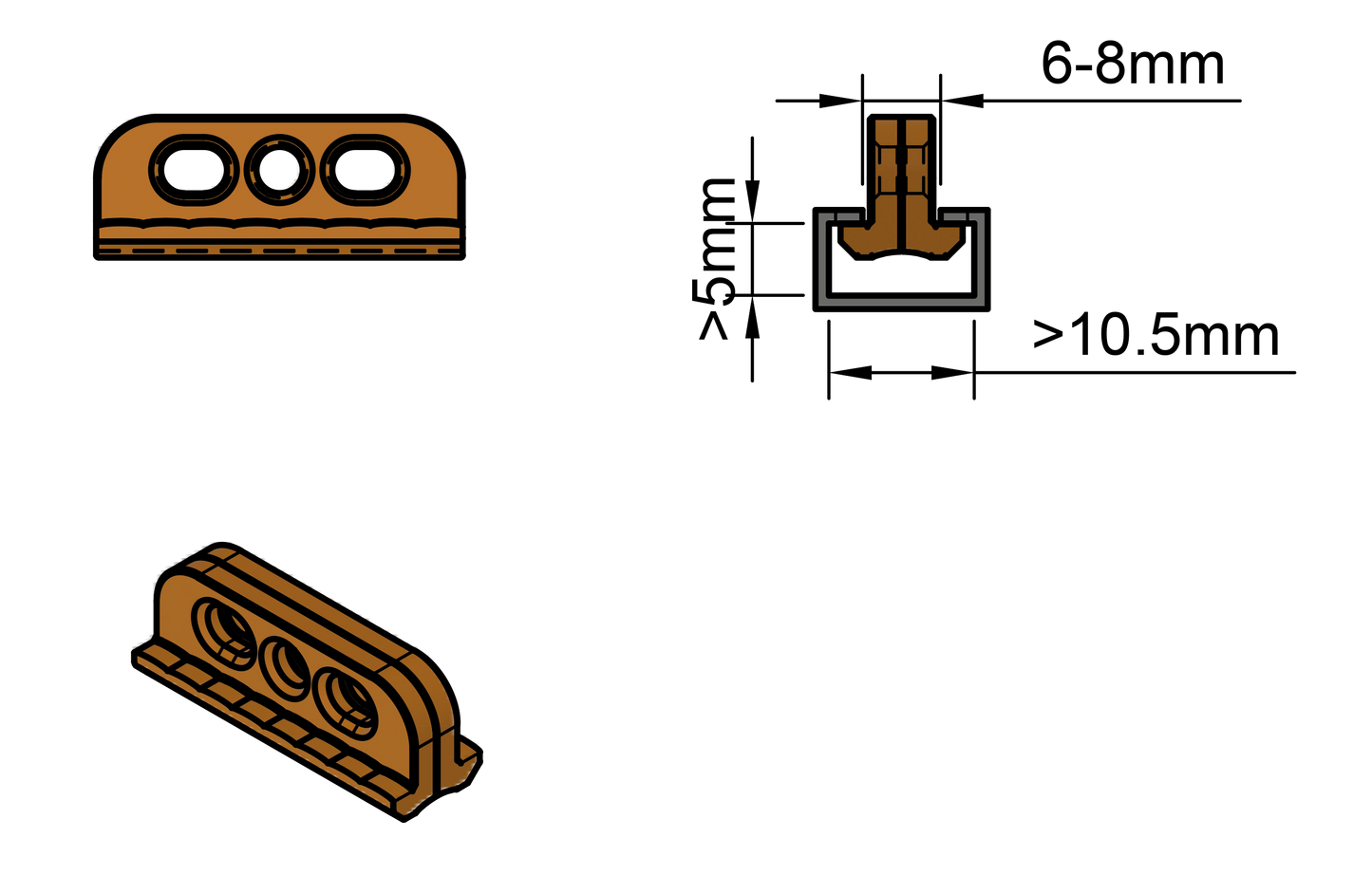 DRAISINE Schwerlast-Vorhanggleiter Set 10 Stk.